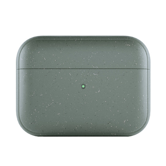 Estuche de carga biológica CS Woodcessories para Apple Airpods Pro - Verde medianoche