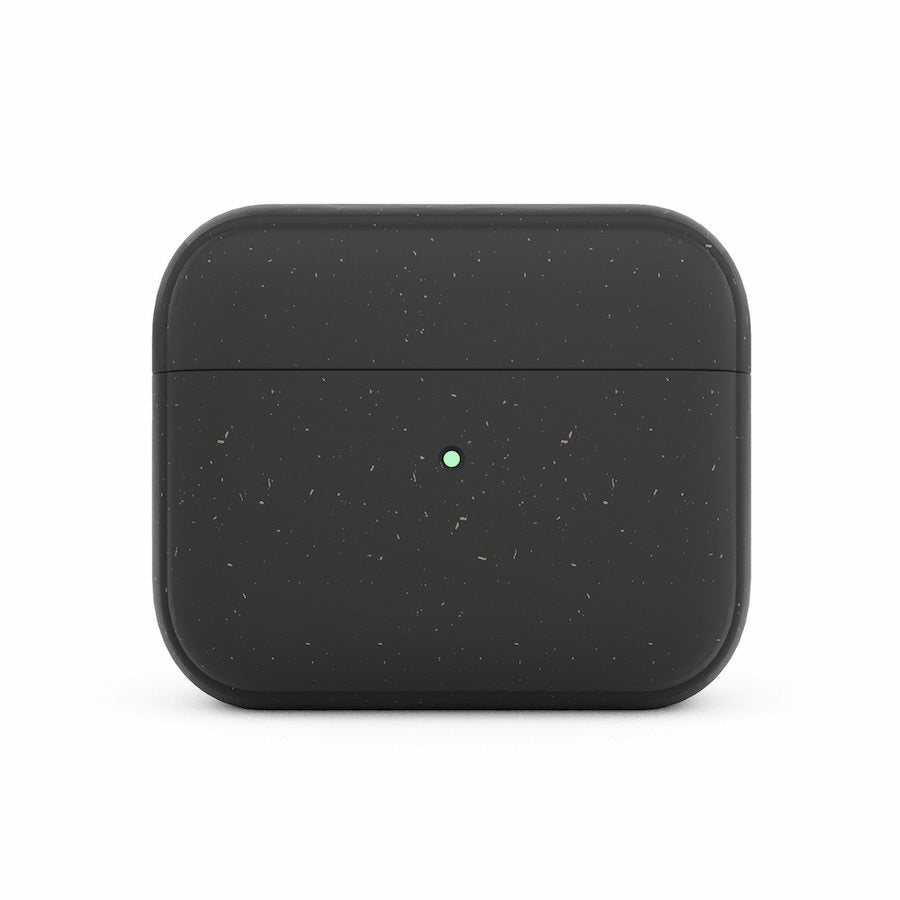 Estuche de carga biológica CS Woodcessories para Apple Airpods (tercera generación), color negro