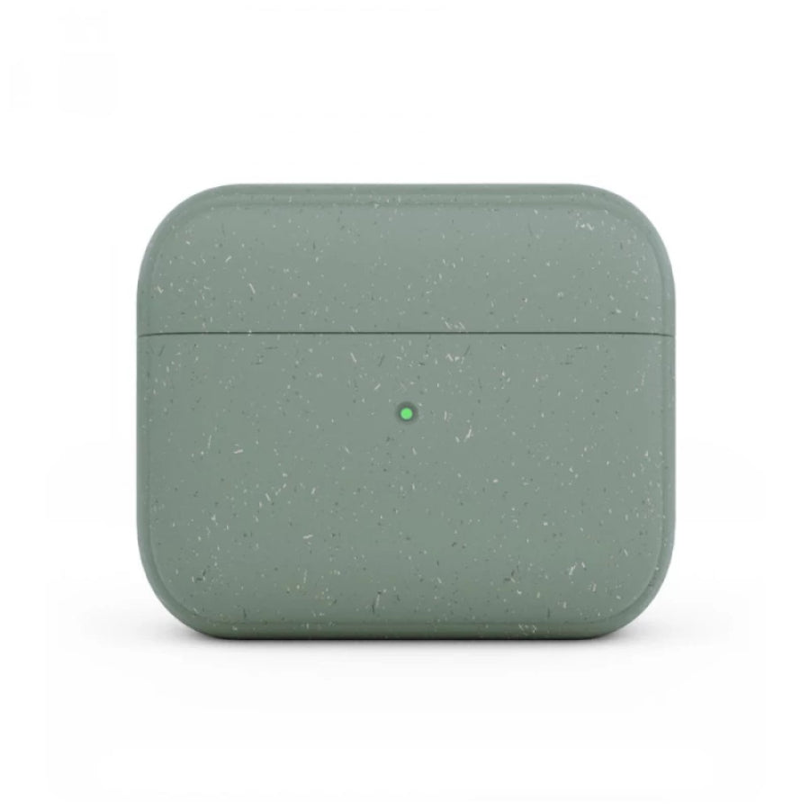 CS Woodcessories Bio Charging Case for Apple Airpods (3rd Generation) - Midnight Green