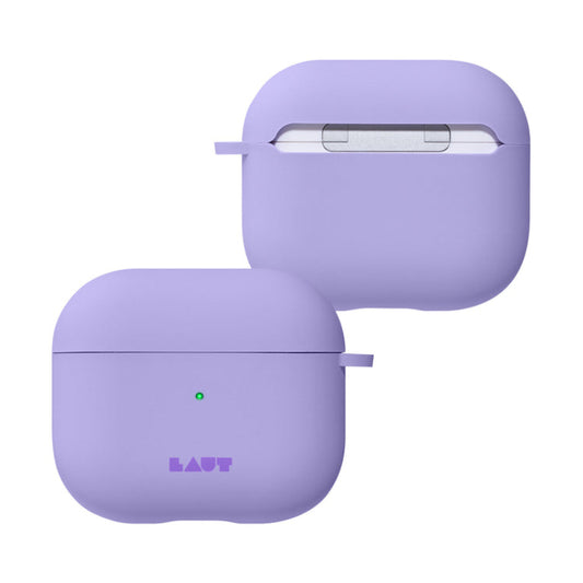 Estuche de carga Laut Huex Pastel para Apple AirPods (3.ª generación) - Violeta