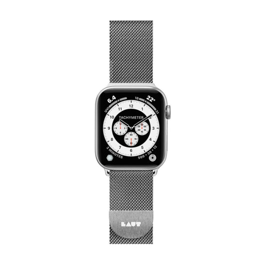 Laut Steel Loop Band for 38/40/41mm Apple Watch Series 1-5 - Silver