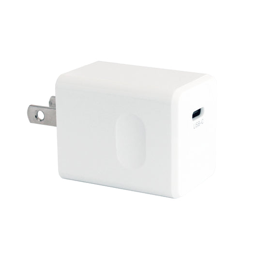 Cargador de pared USB-C con suministro de energía de 25 W de Tekya, color blanco