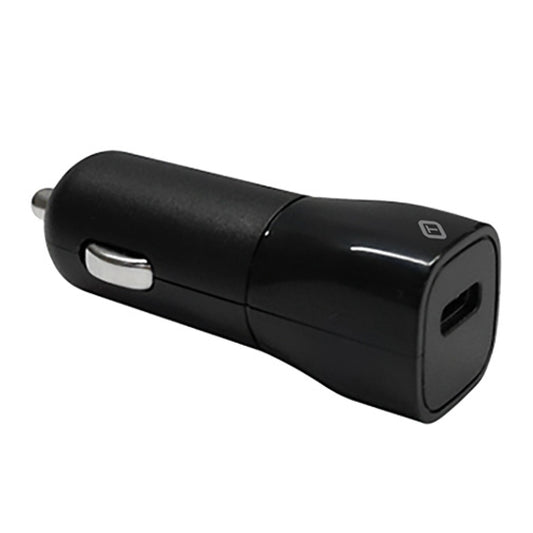 Cargador para coche Tekya de 2,4 A con puerto USB, color negro