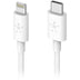 Belkin Boost Charge USB-C Cable With Lightning Connector - White - Curacao