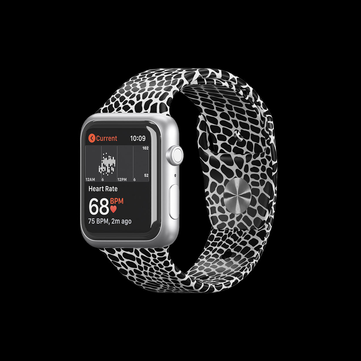 Richmond & Finch Apple Watch 38-41mm Strap - Black Croc