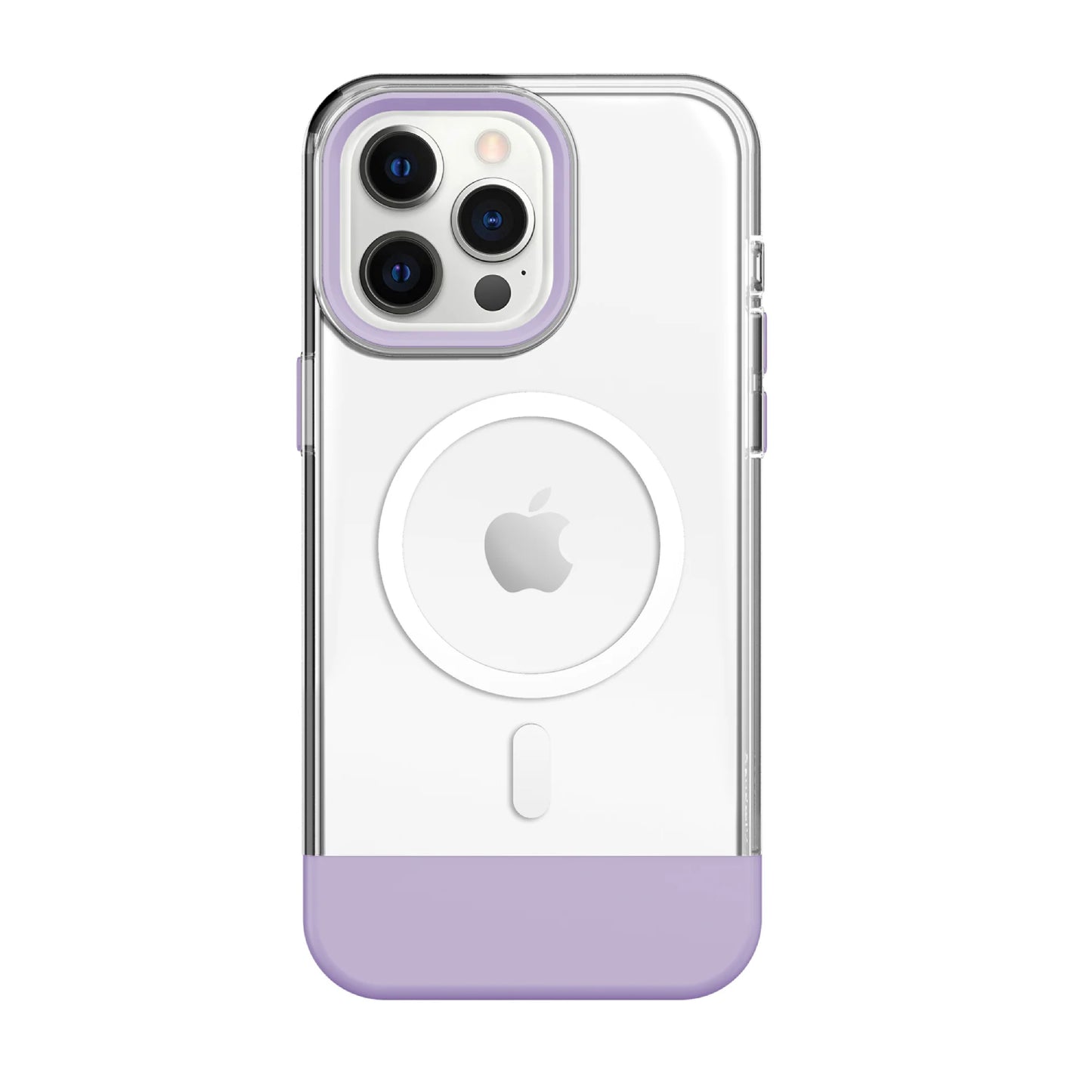 Funda MagSafe Nimbus9 Ghost 3 para iPhone 15 Pro Max - Lila transparente