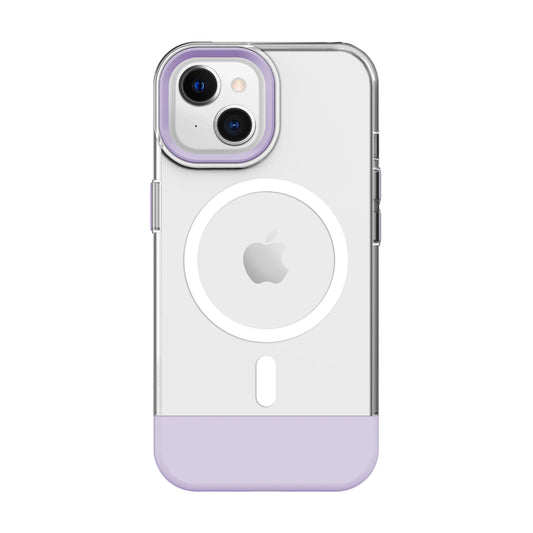 Funda MagSafe Nimbus9 Ghost 3 para iPhone 15 - Lila transparente