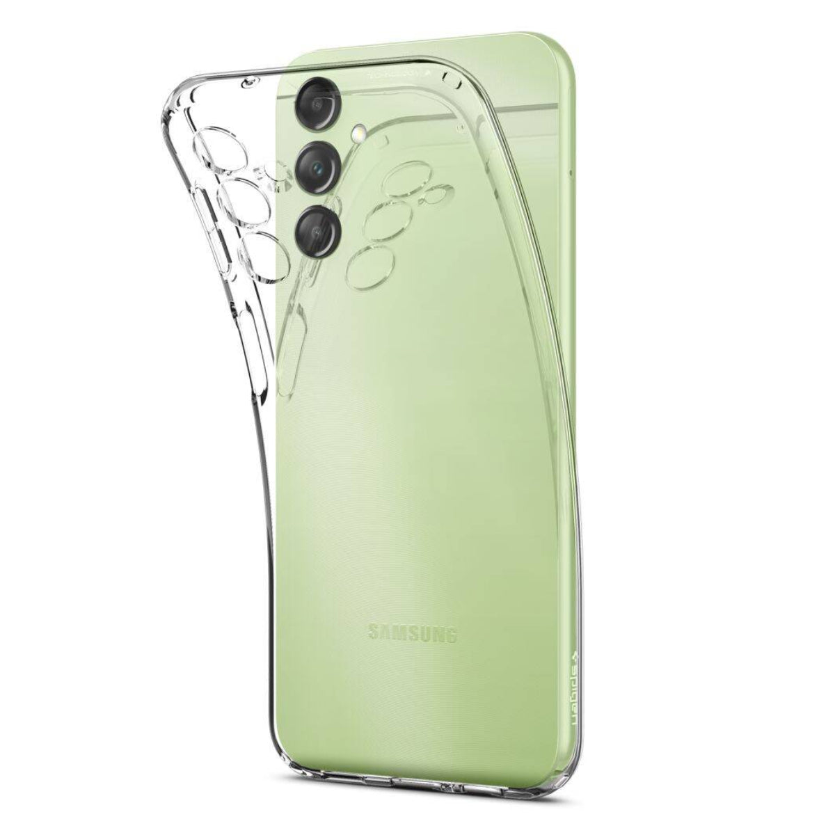 Funda para teléfono Spigen para Galaxy A14 5G - Crystal Flex (transparente)