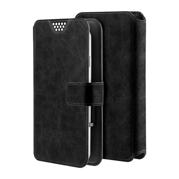 Funda tipo billetera grande universal Prodigee para teléfonos inteligentes de 5,8” a 6,1” - Negro