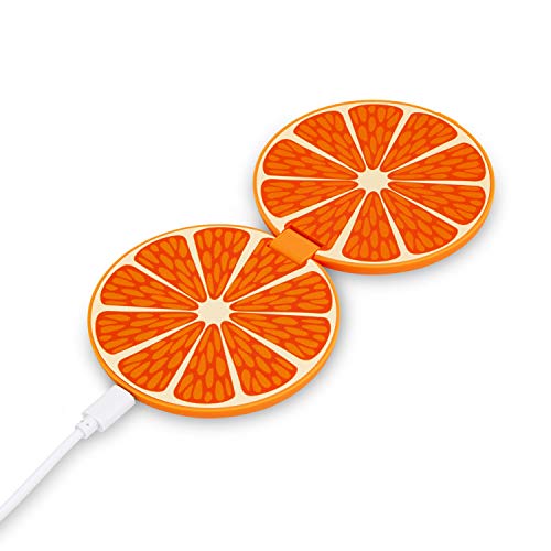 Helix 10W Qi Juice Double Wireless Charger - Orange