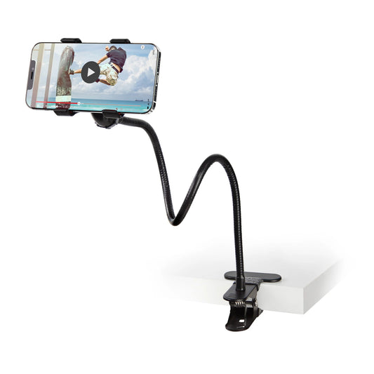 HyperGear ClipGrip Flexible Hands-Free Phone Mount - Black