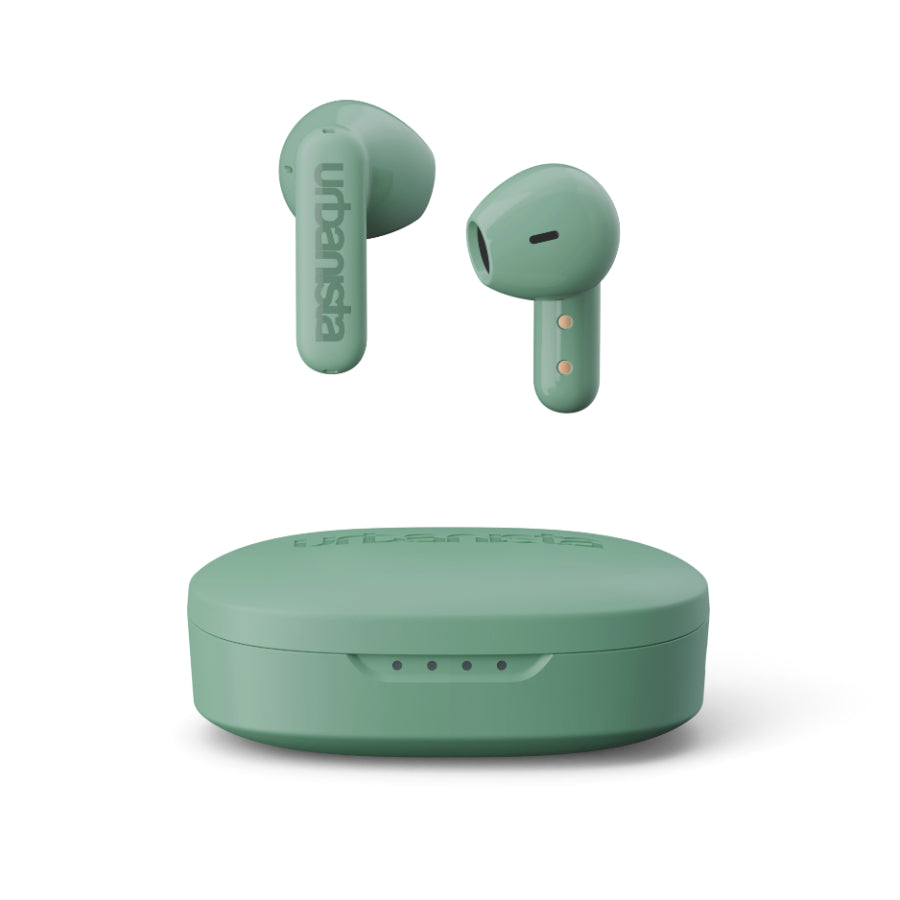 Urbanista 49335 Copenhagen Noise-Canceling True Wireless Earbuds with Dual Microphones - Sage Green