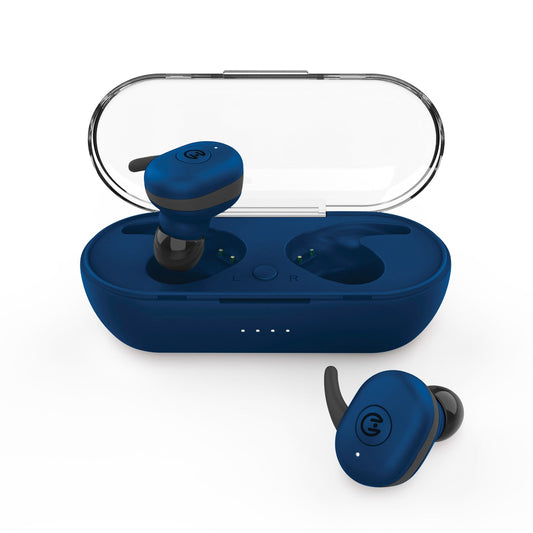 Auriculares intraaurales inalámbricos activos HyperGear 15632, color azul