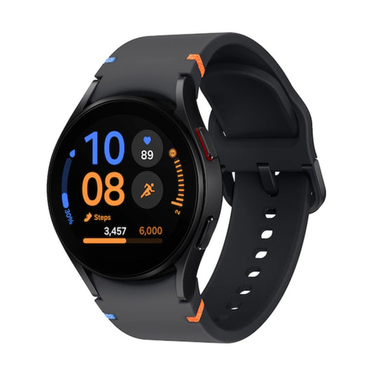 Reloj inteligente Samsung Galaxy Watch FE de 40 mm con caja de aluminio y correa deportiva negra - Bluetooth