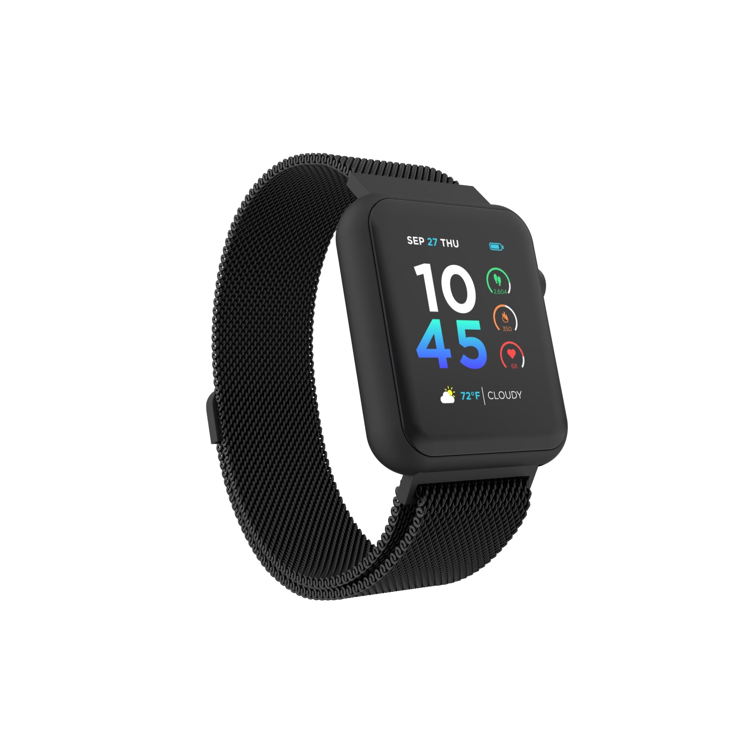 iTOUCH Wearables Unisex Air Smartwatch Black