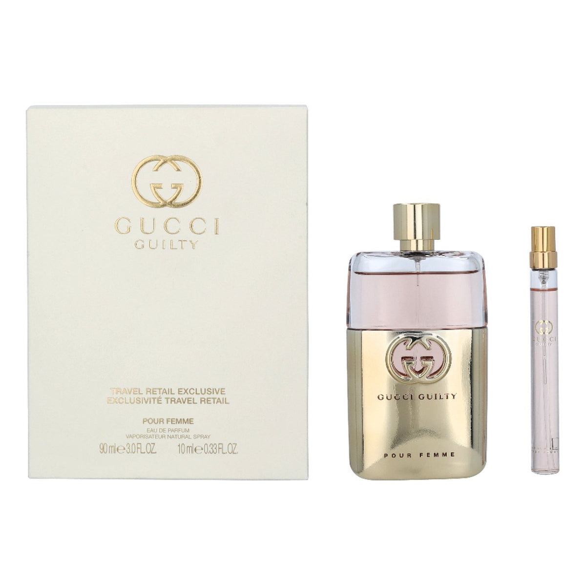 Set de regalo de eau de parfum de 2 piezas Gucci Guilty Pour Femme