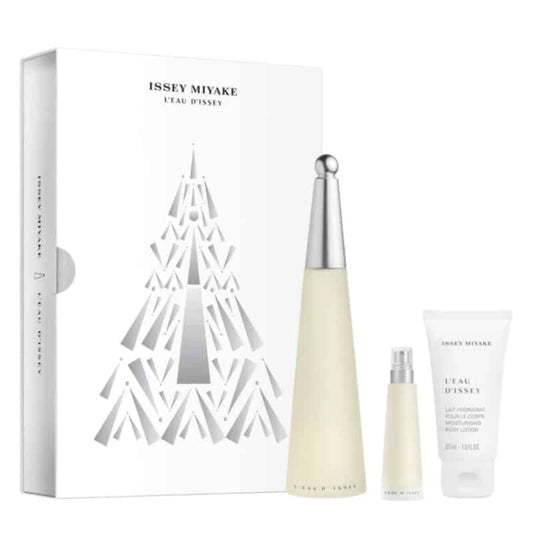 Issey Miyake L'eau D'Issey Set de regalo de eau de toilette en spray para mujer (3 piezas)