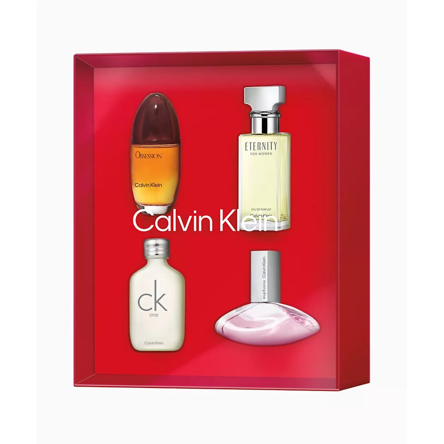 Set de regalo de 4 piezas para mujer de Calvin Klein