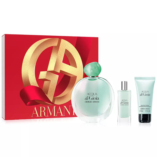 Giorgio Armani Acqua Di Gioia Parfum Set de regalo de 3 piezas para mujer