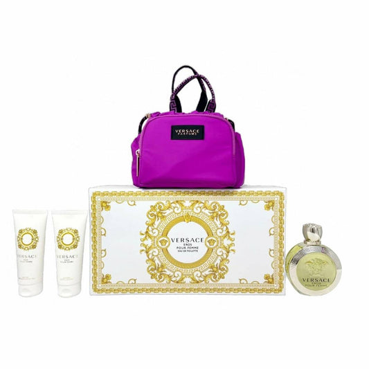 Versace Eros Pour Femme 4-Piece Eau De Toilette Gift set