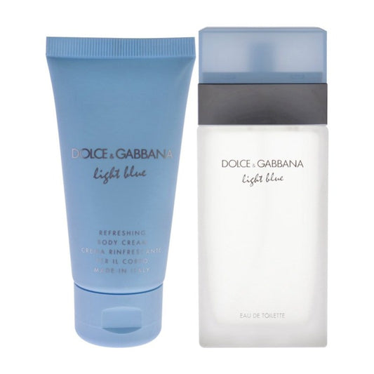 Set de regalo de 2 piezas de eau de toilette Light Blue para mujer de Dolce &amp; Gabbana