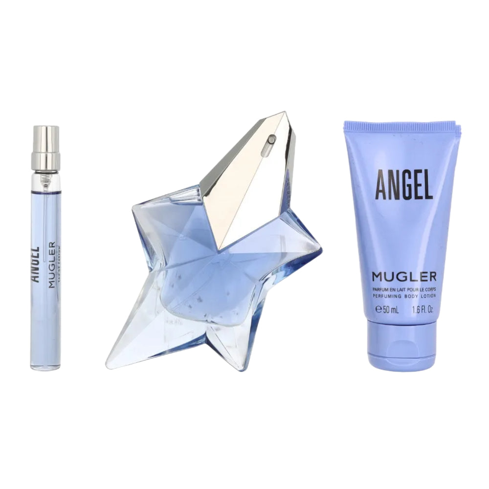 Thierry Mugler Angel Set de regalo de eau de parfum de 3 piezas