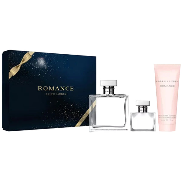 Ralph Lauren Romance EXセット 香水（未使用） Ralph Lauren Women's Romance Perfume 3pc Gift Set– Curacao