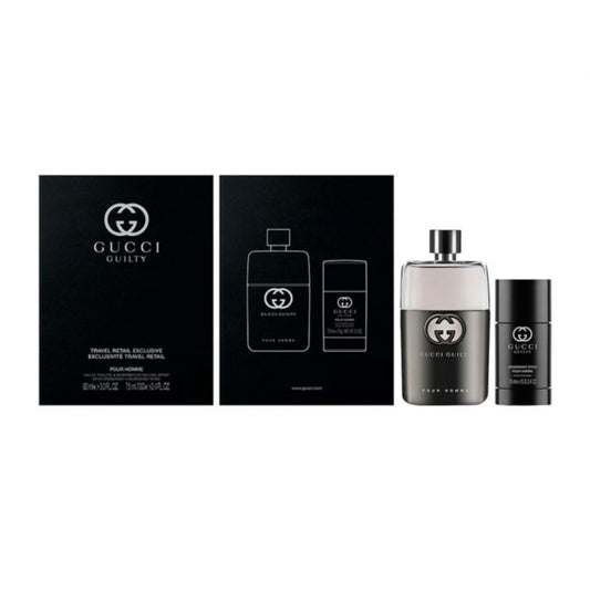 Conjunto de regalo de dos piezas para hombre Gucci Guilty Pour Homme