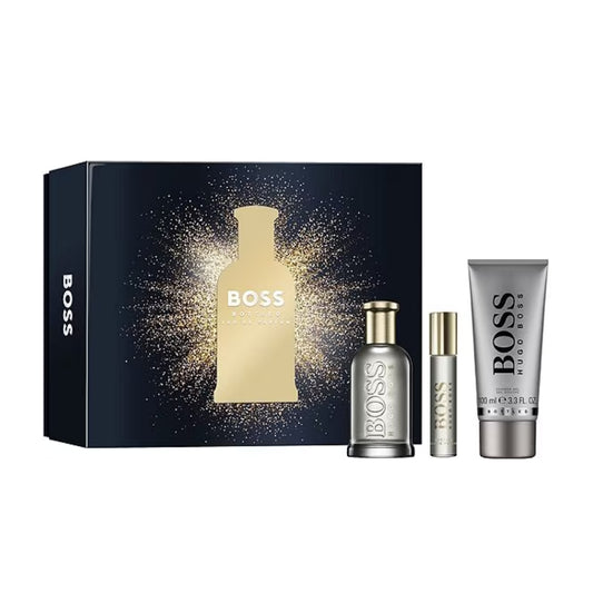 Estuche de regalo de 3 piezas de Hugo Boss Bottled Eau de Parfum para hombre