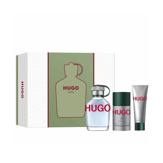 Estuche de regalo de eau de toilette para hombre de Hugo Boss (3 piezas)