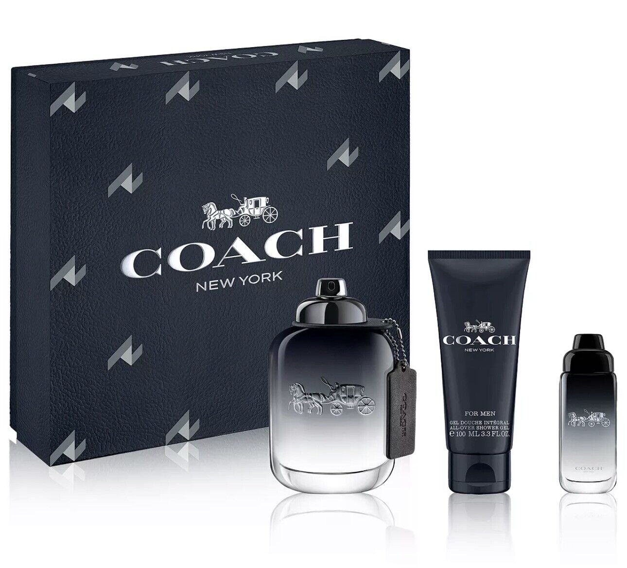 Coach for Men Eau de Toilette Set de regalo de 3 piezas