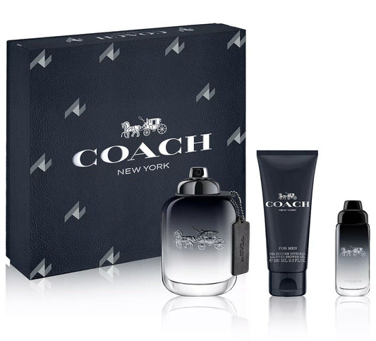 Coach for Men Eau de Toilette 3-Piece Gift Set