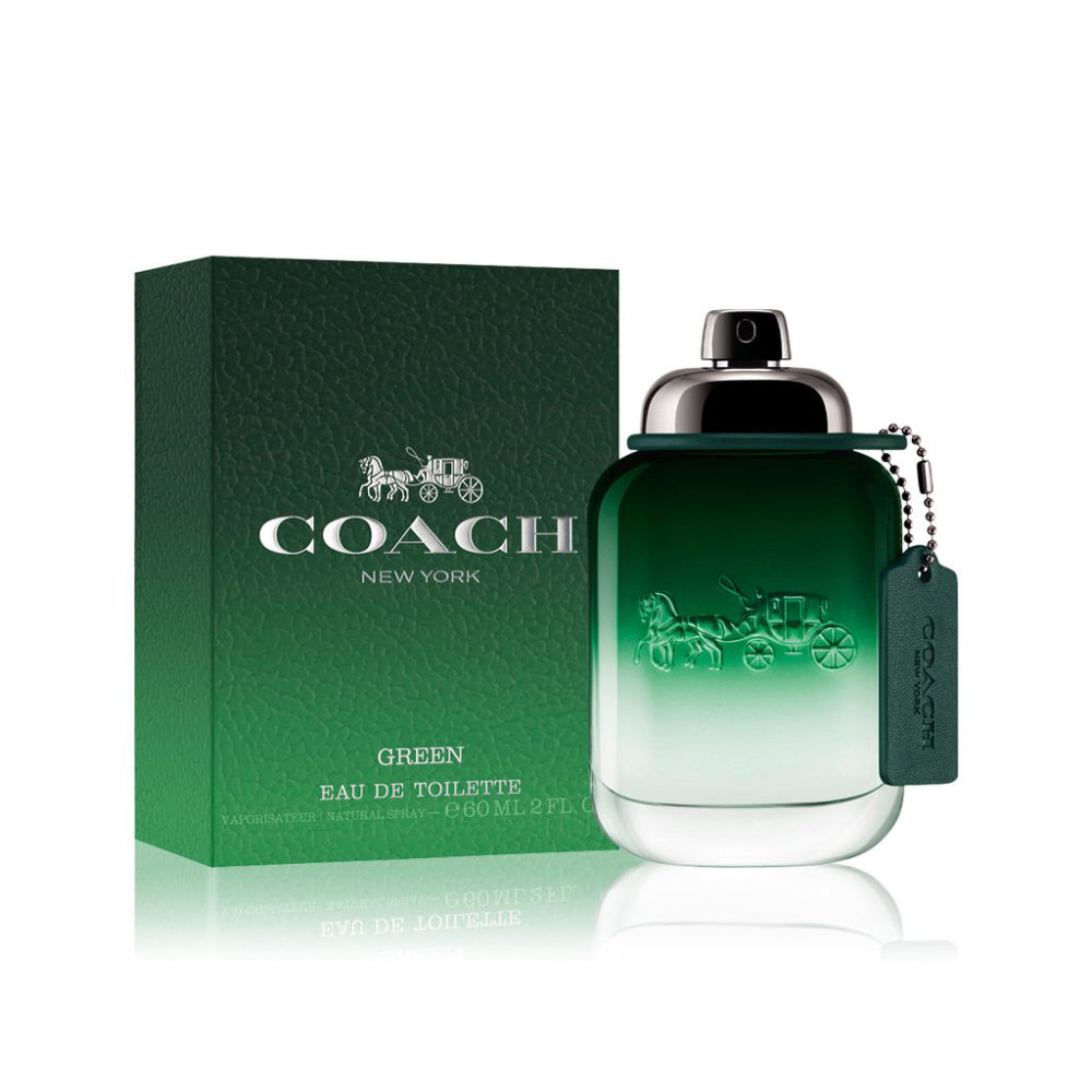 Coach Green Eau de Toilette para hombre, 2 oz