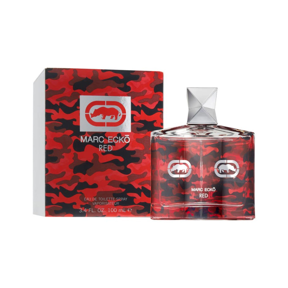 Marc Ecko Eau de Toilette rojo para hombre de 3,4 oz