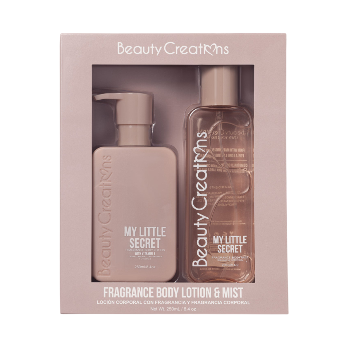 Beauty Creations Body Lotion and Mist Set
