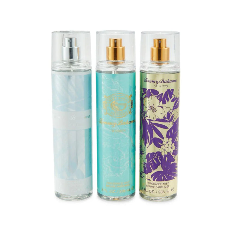 Set de 3 piezas de spray corporal para mujer Tommy Bahama