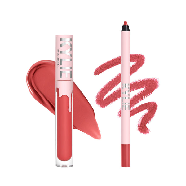 Kylie Cosmetics 0.039 oz. Matte 503 Bad Lil Thing Lip Kit - Smudge