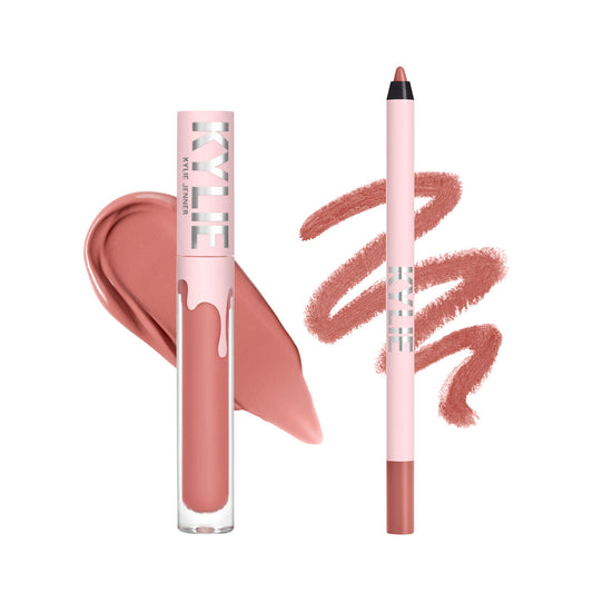 Kit de labios mate 301 Angel de Kylie Cosmetics de 0,039 oz., a prueba de manchas