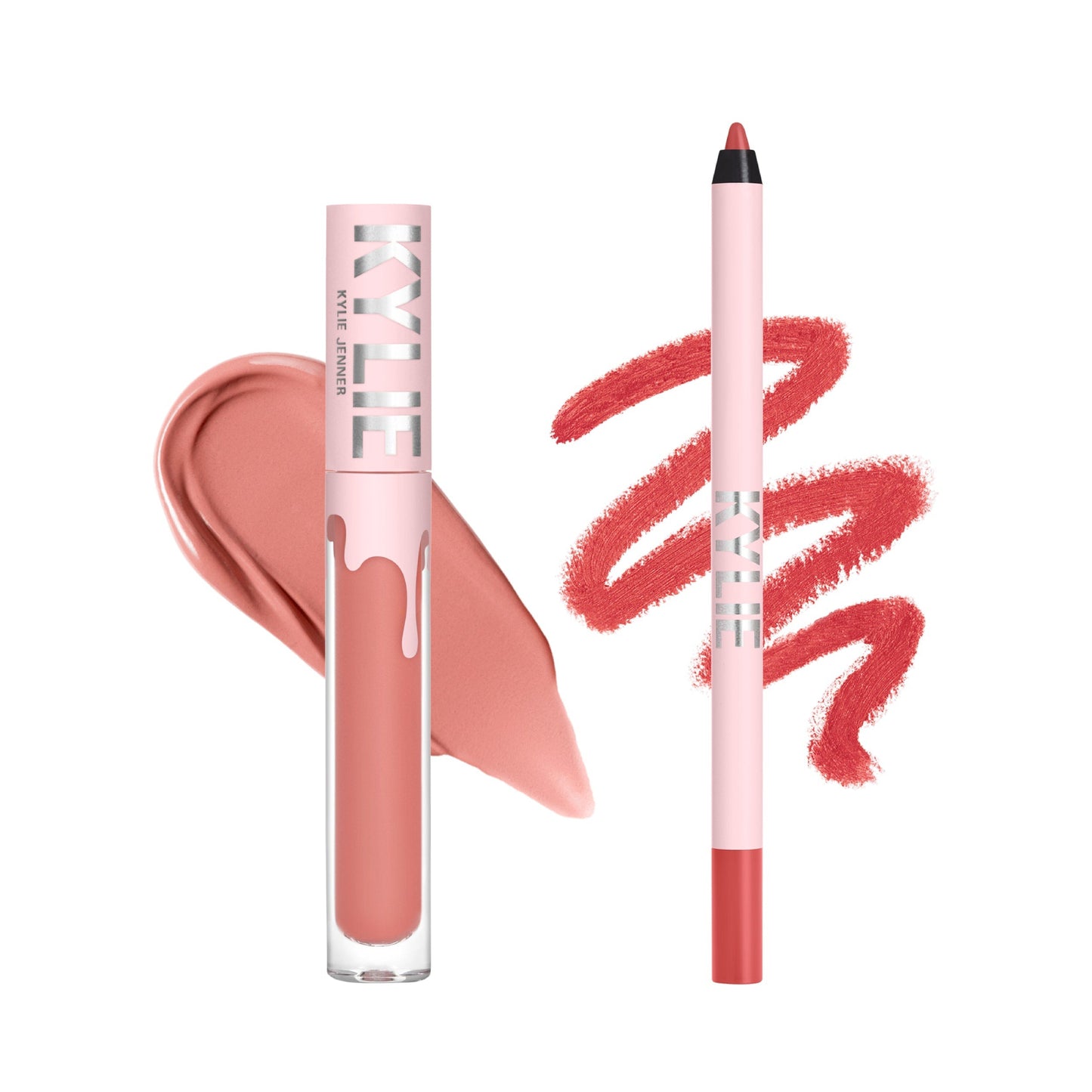 Kit de labios mate 704 Sweater Weather de Kylie Cosmetics de 0,039 oz., a prueba de manchas