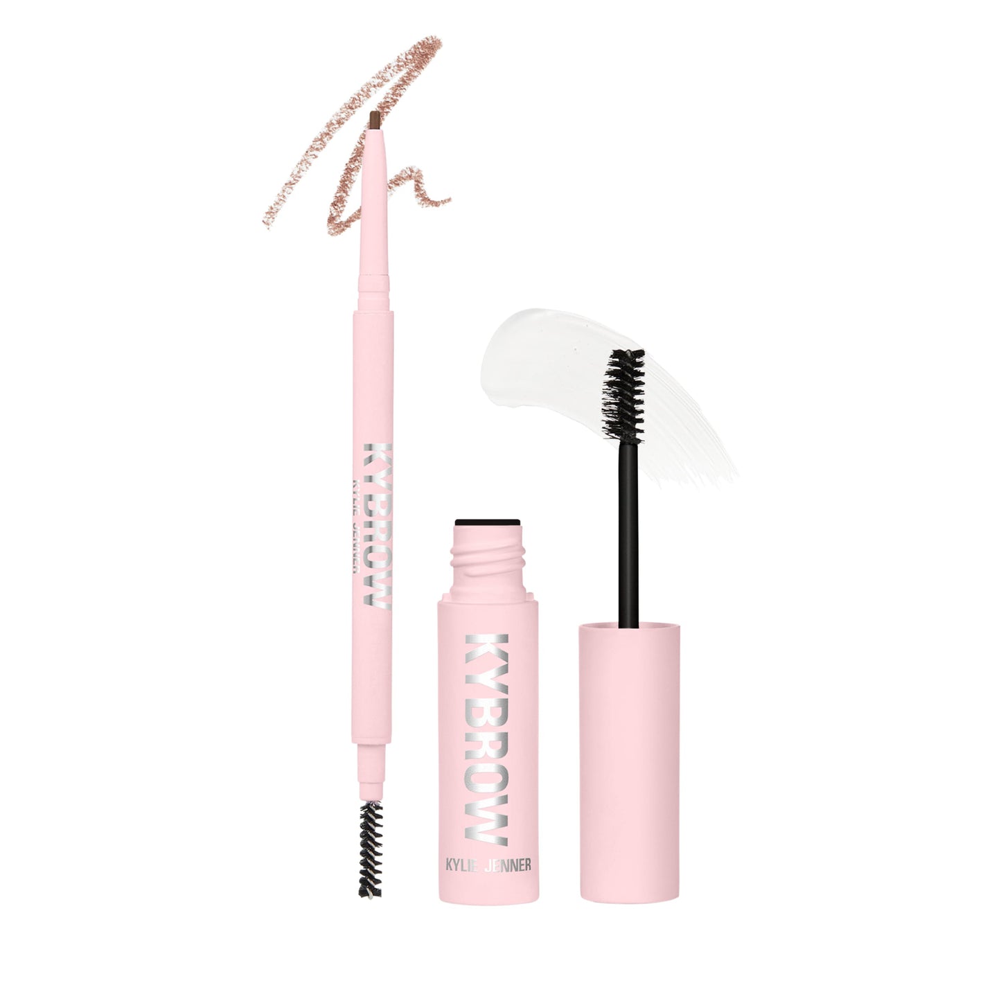 Kit Kybrow de Kylie Cosmetics de 0,17 oz. en marrón medio, resistente al agua