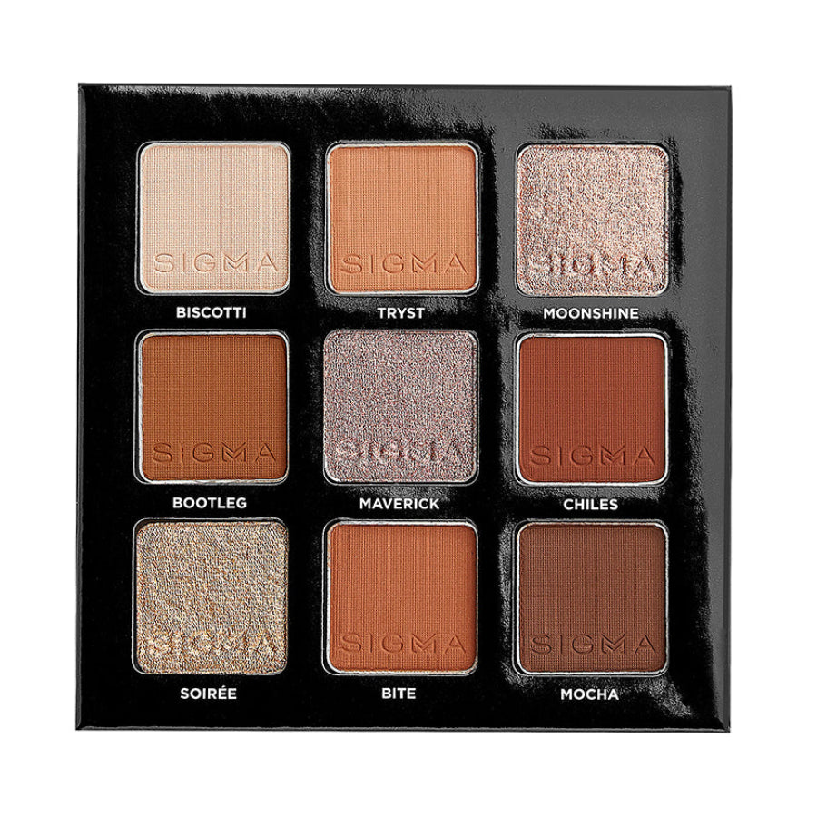 Paleta de sombras de ojos Spicy de Sigma Beauty