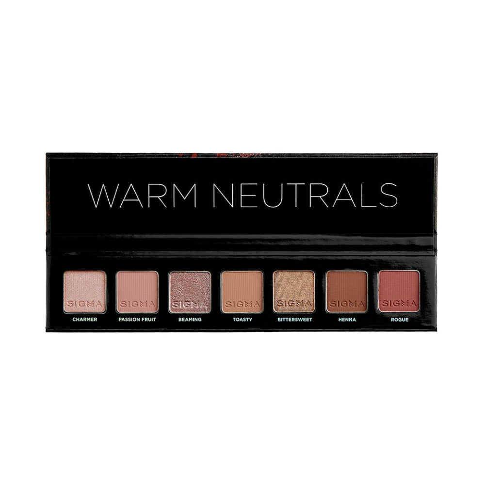 Sigma Beauty Warm Neutrals Mini Eyeshadow Palette