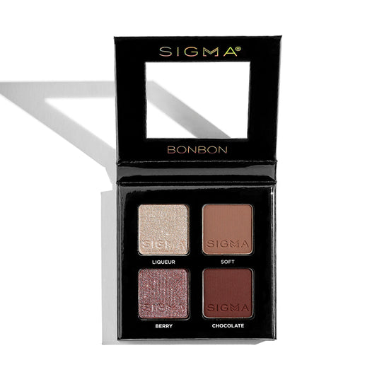 Paleta de sombras de ojos de cuatro tonos Bonbon de Sigma Beauty