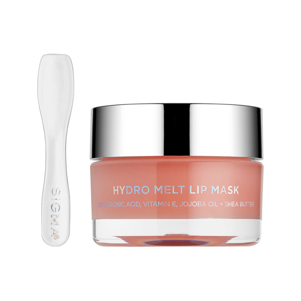 Mascarilla para labios Hydro Melt de Sigma Beauty - Hush (brillo rosa transparente)