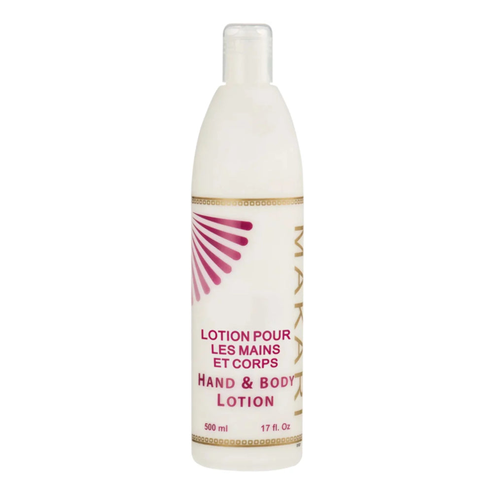 Loción hidratante ligera para manos y cuerpo Makari, 17 oz