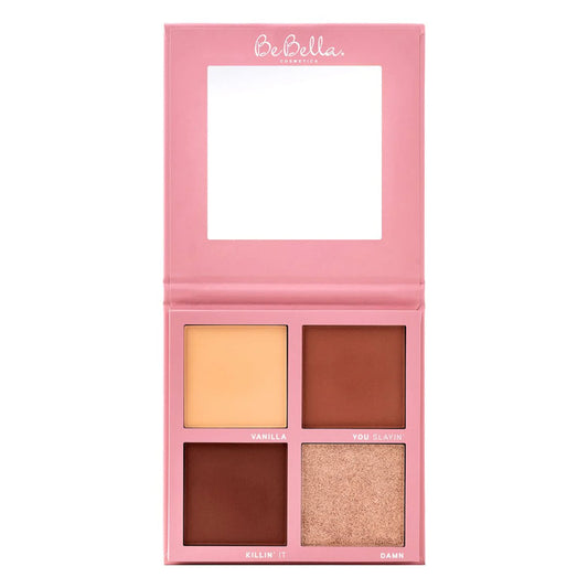 Paleta cuádruple Beauty Creations Bebella Deep Snatch &amp; Sculpt (4 tonos)