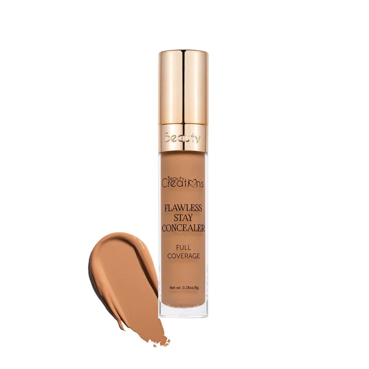 Beauty Creations Flawless Stay Warm Deep with Warm Undertone Concealer, 0.28 oz - C21