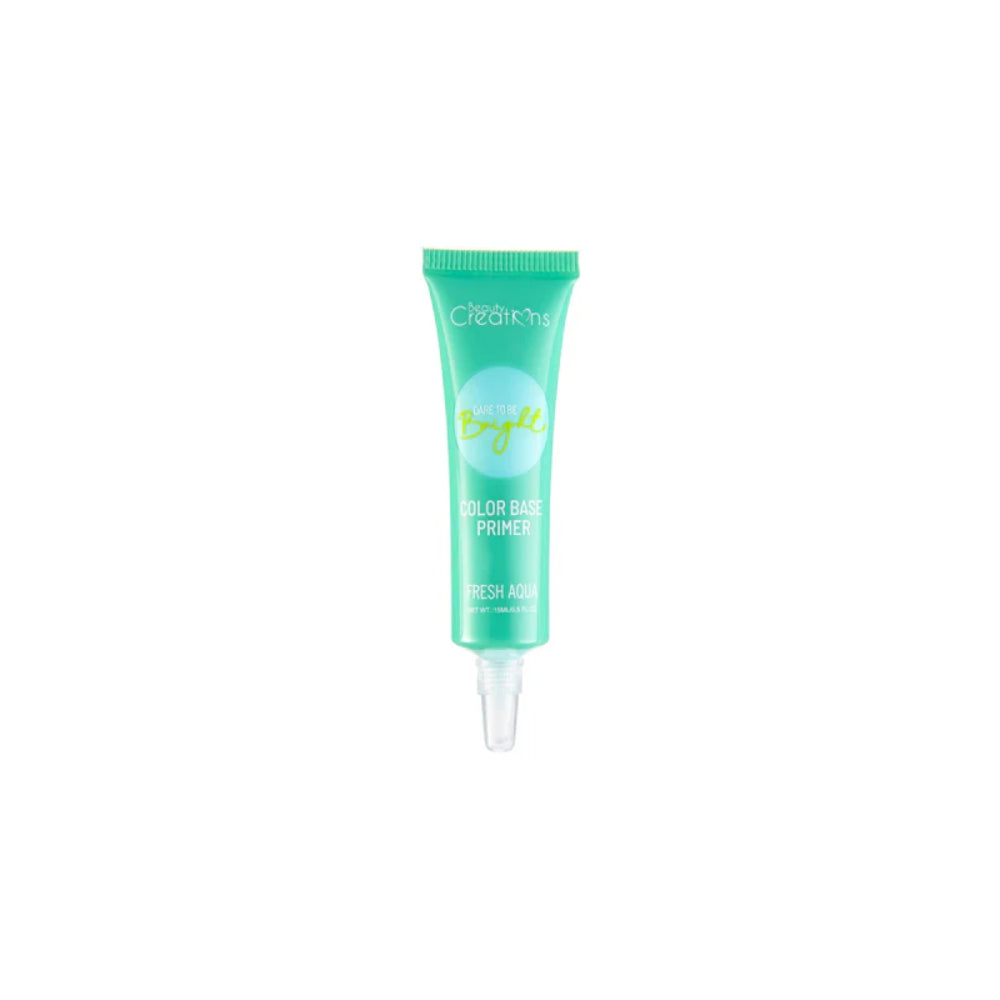 Prebase para ojos Dare To Be Bright de Beauty Creations, 0,5 oz, color Fresh Aqua