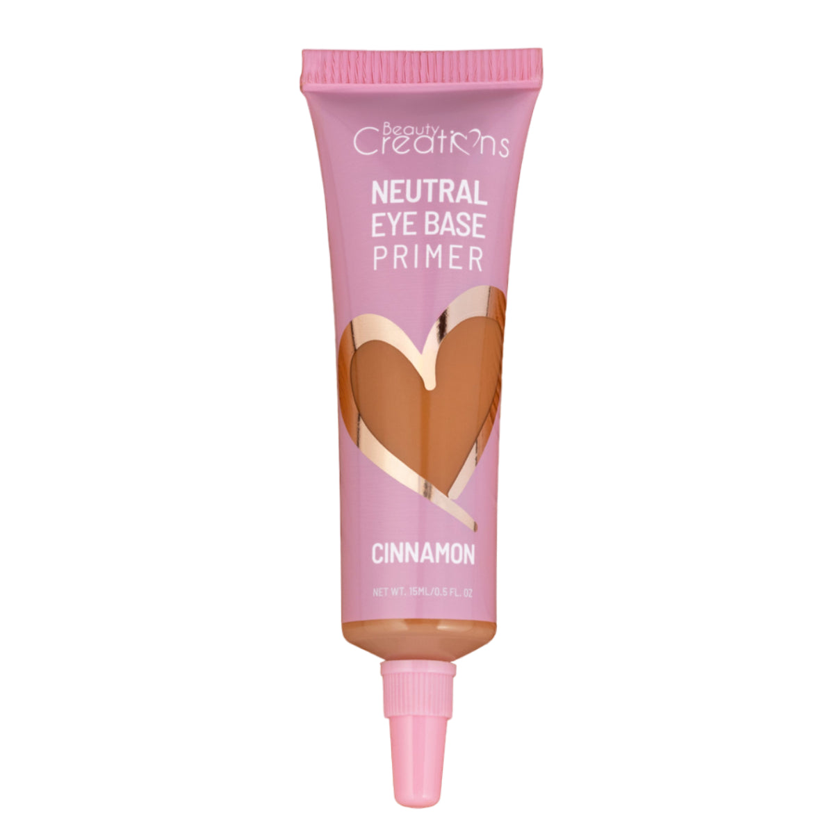 Prebase de ojos neutra Beauty Creations, 0,5 fl oz, canela (marrón)