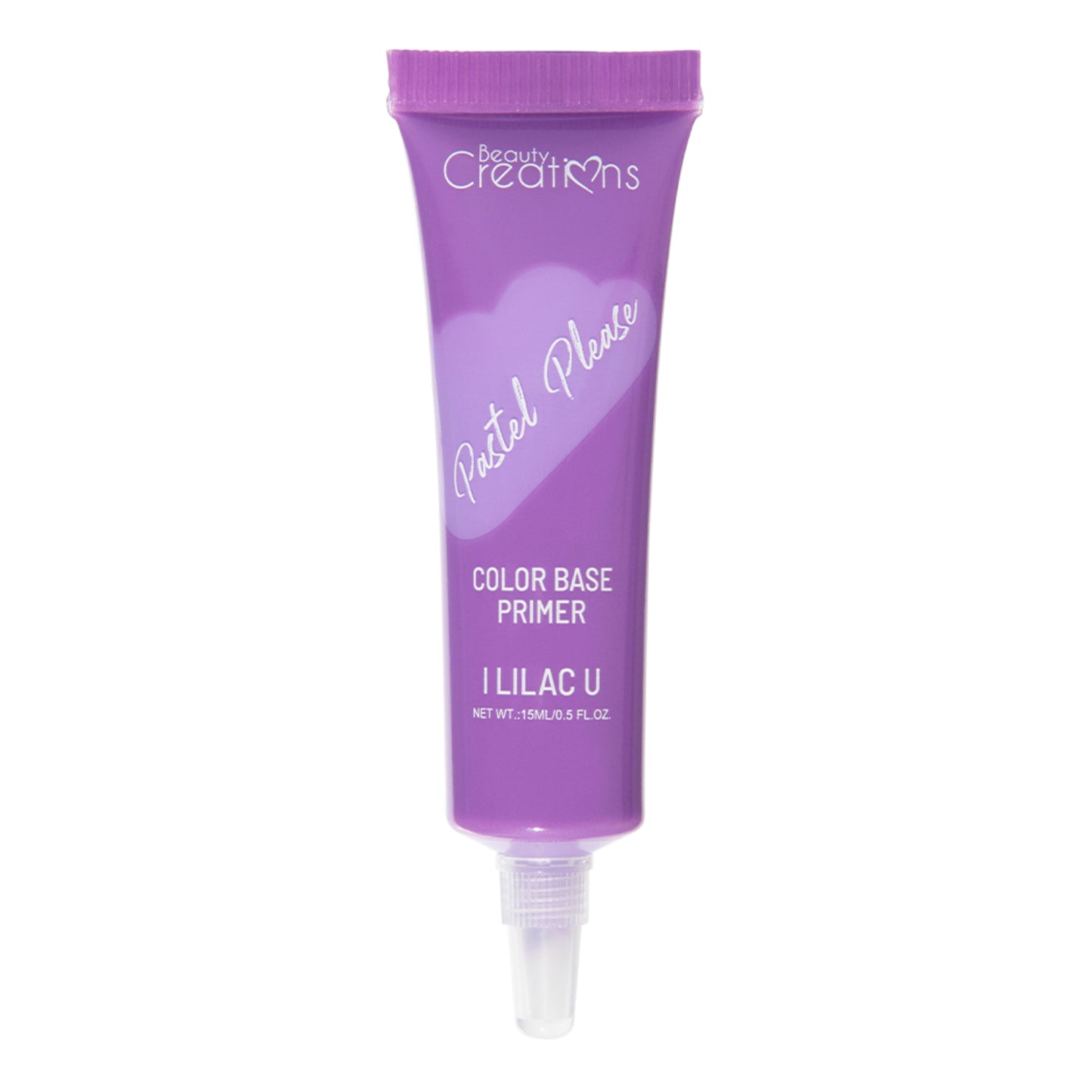 Base de maquillaje Beauty Creations Pastel Please Color Base Primer 0,5 fl oz - I LILAC U (Lavanda)